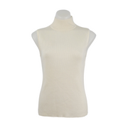 Croft & Barrow Sleeveless Mockneck Sweater Size M