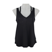 Express V-Neck Double Strap Tank Top Size M