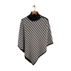 chico's Houndstooth Knit Poncho Size L/XL