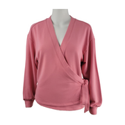 Old Navy Cozy Belted Wrap Sweater Size M