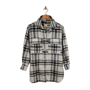 H&M Women's Oversized Wool-Blend Shacket Size M