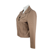New York & Company Faux Leather Moto Jacket Size L - NEW