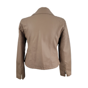 New York & Company Faux Leather Moto Jacket Size L - NEW