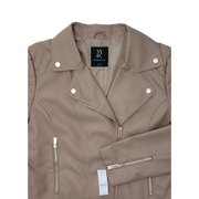 New York & Company Faux Leather Moto Jacket Size L - NEW