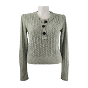 Free People All My Friends Henley Pullover Size L