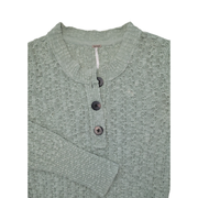 Free People All My Friends Henley Pullover Size L