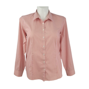Eddie Bauer Women's Stretch Wrinkle-Resistant Button-Front Shirt Size XL