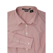 Eddie Bauer Women's Stretch Wrinkle-Resistant Button-Front Shirt Size XL