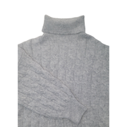 Gianni Bini (GB) Women's Cable Knit Turtleneck Tunic Sweater Size XL