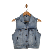 American Eagle Women's Denim Vest Size L