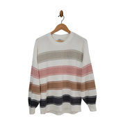 Hollister Women’s Oversized Striped Knit Sweater Size M