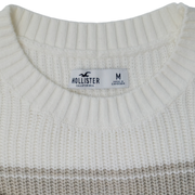 Hollister Women’s Oversized Striped Knit Sweater Size M