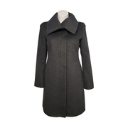 Jones New York Envelope Collar Wool Blend Coat Size 10