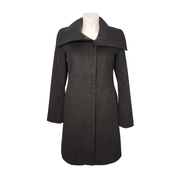 Jones New York Envelope Collar Wool Blend Coat Size 10