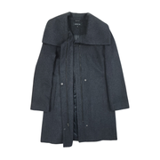 Jones New York Envelope Collar Wool Blend Coat Size 10