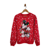 Disney Mickey Mouse Women's Light-Up Christmas Sweatshirt Size Size L (Juniors)