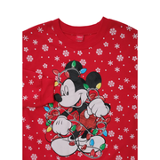 Disney Mickey Mouse Women's Light-Up Christmas Sweatshirt Size Size L (Juniors)