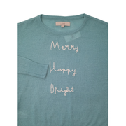 LOFT “Merry • Happy • Bright” Sweater Size XS - NWT