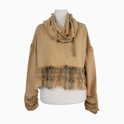 Free People Women’s "Playing in Plaid" Pullover Size M