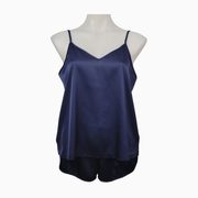 Ekouaer 2-Piece Satin Camisole & Short Set Size M