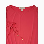 MICHAEL Michael Kors Women’s Ruched Sleeve Top Size M
