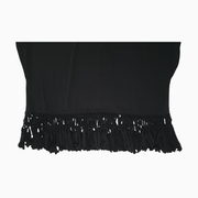 Dotti Women's Fringe Hem Tunic Cover-Up – Size L