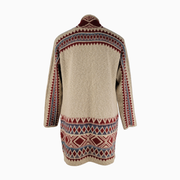 Lucky Brand Southwestern Open Front Longline Cardigan – Size M