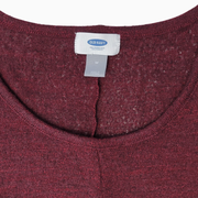 Old Navy Scoop Neck Sweater – Burgundy – Size M