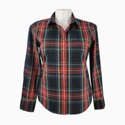 J.Crew Slim Stretch Perfect Shirt – Stewart Tartan – Size 12