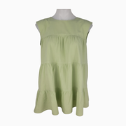 Mila Owen Tiered Sleeveless Blouse – Size 0