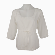 Banana Republic Lace Trim Blouse – Vintage 2003/Y2K – Size M