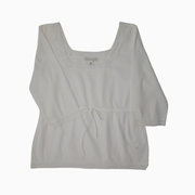 Banana Republic Lace Trim Blouse – Vintage 2003/Y2K – Size M