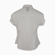 Rampage Y2K Snap Button Shirt – White – Size M