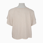 Old Navy Women's Linen Blend Jersey Crop Top – Size M