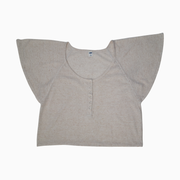 Old Navy Women's Linen Blend Jersey Crop Top – Size M