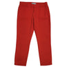 Gap Slim Cropped Stretch Chino Size 2 Red Front View