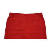 GAP Women’s Slim Cropped Pants Bright Red Size 2
