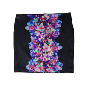 Express Black Floral Pencil Skirt - NWT