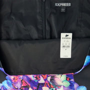 Express Black Floral Pencil Skirt - NWT