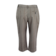 Worthington Stretch Glen Plaid Capri Pants Size 8