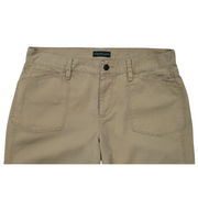 Lauren Jeans Company by Ralph Lauren Wide Leg Khaki Pants