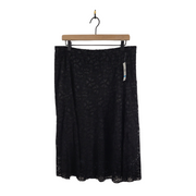 True Envy Lace Overlay Skirt Size XL - NWT