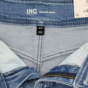 INC International Concepts Women's High Rise Studded Shorts Size 16 - NWT