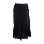 Valerie Separates Silk Maxi Skirt Size L Petite - NWT