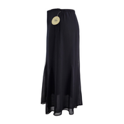 Valerie Separates Silk Maxi Skirt Size L Petite - NWT
