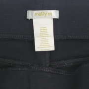 Matty M Pull On Ponte Slub Pants Size M