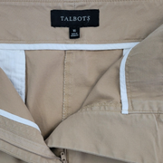Talbots Women's High Rise Wide Leg Chino Pants Size 16