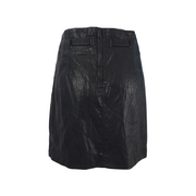 Free People Payton Paperbag Faux Leather Mini Skirt Size 12
