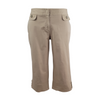 Cato Woman Capri Khaki Pants Size 16W