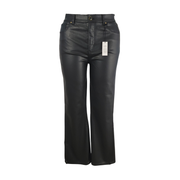 Ann Taylor Women's Faux Leather The Boot Crop Pants Size 14 - NEW
